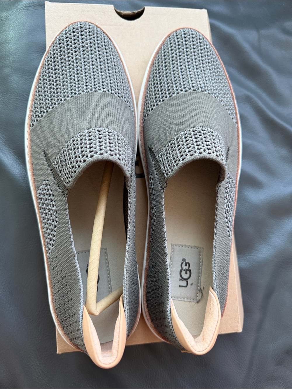 UGG Women’s Slip-On Knit Loafers - Sammy
